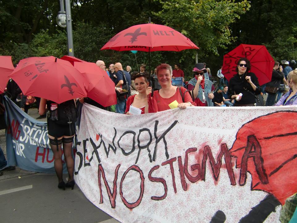 Demo  “Freiheit statt Angst” — Hurenblock war dabei gegen Meldepflicht für Sexarbeiter_innen