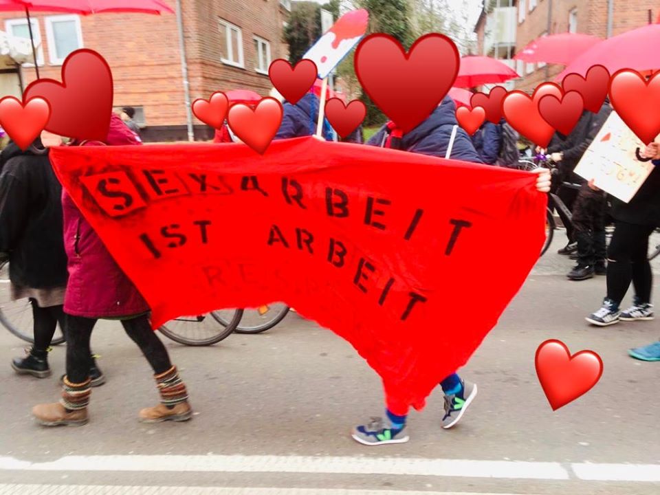 Frauen*Kampftag in Rostock: Rede einer Sexarbeiterin zum Frauentag 2020