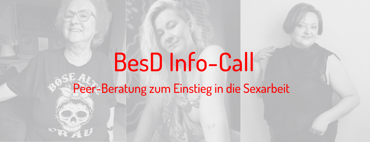 23.07. | BesD Info-Call | Mit Sexarbeit anfangen?