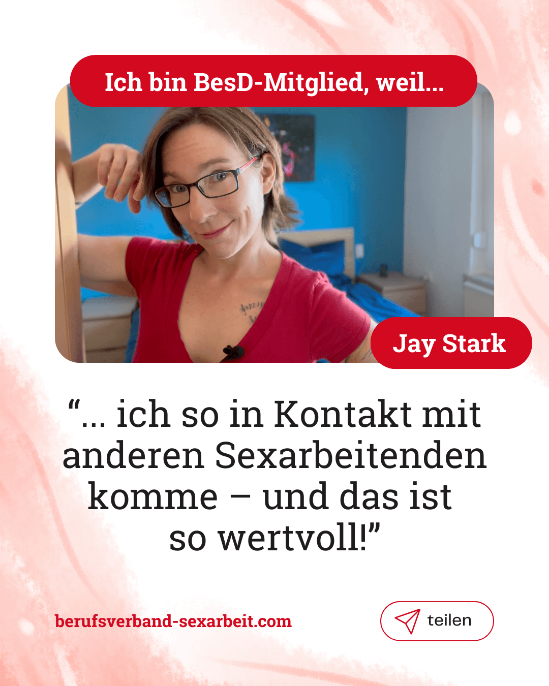 Ich bin Mitglied, weil – Jay Stark